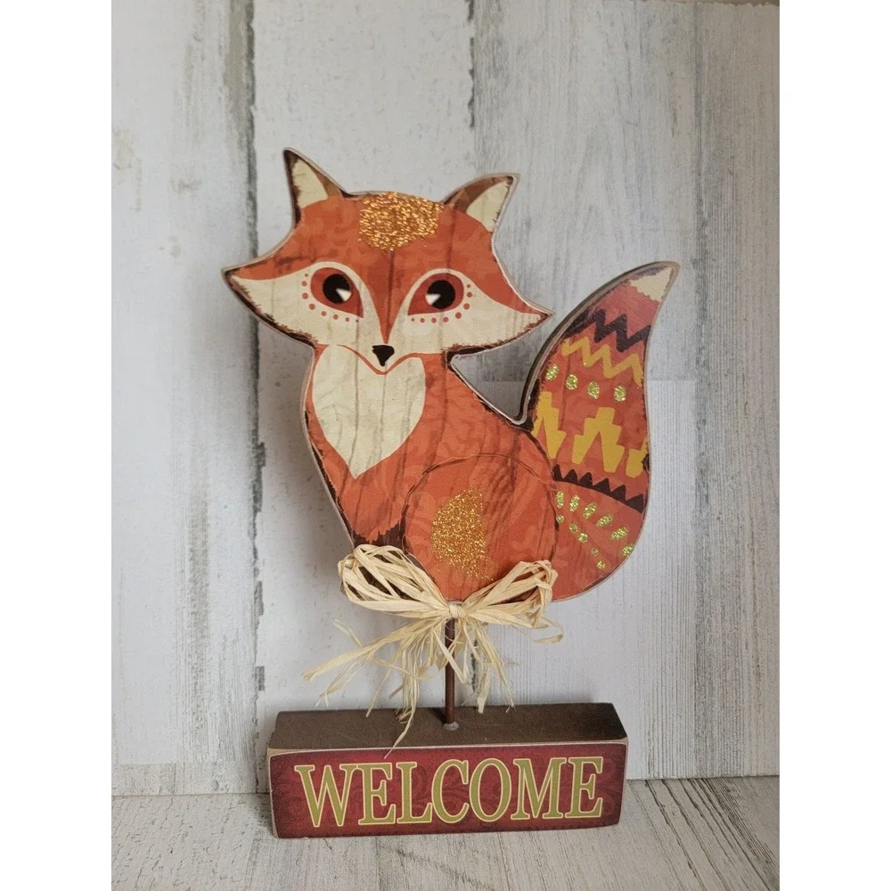 Hobby Lobby Fox welcome sign fall Harvest home decor